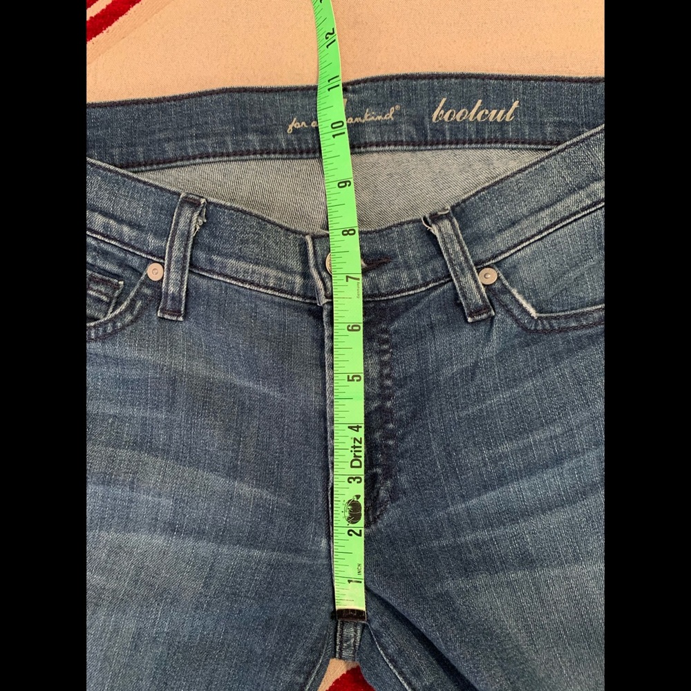 7 For All ManKind Jeans Bootcut - Picture 6 of 8